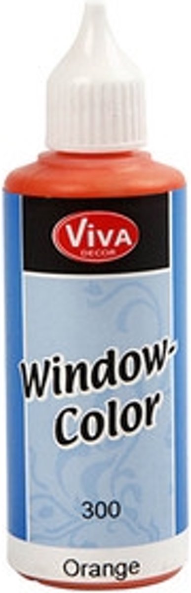 Window Color, oranje, 80ml [HOB-30405]